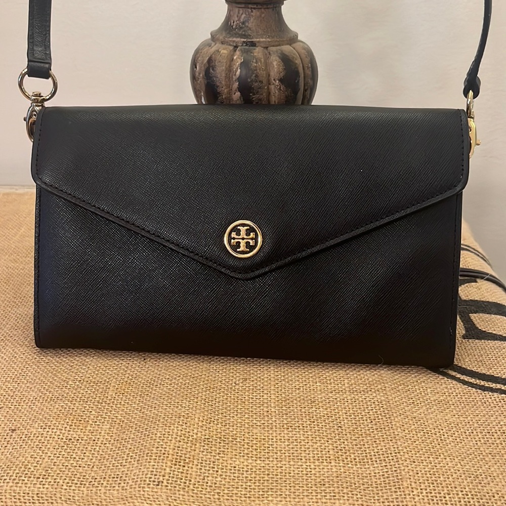 Tory Burch black wallet purse